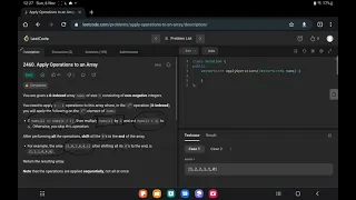 2460 Apply Operations to an Array