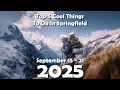 Top 5 Coolest Things to Do in Springfield Missouri Events for September 15-21 2025