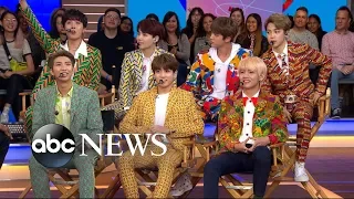 Download BTS, one of the hottest music groups in the world, speaks out on 'GMA' MP3