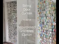instructable string curtain