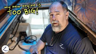 NEW ENGINES ⚠️ Step 2: Install!! (but wait… it doesn’t fit…) Ep 281