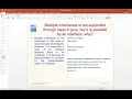 Interfaces in Java Multiple Inheritance Abstraction Simplified