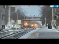 The delayed Metra BNSF rush hour from Jan 19 2026