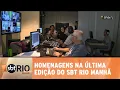 Lagu Homenagens na última edição do SBT Rio Manhã