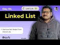 Remove Nth Node From End Leetcode 19 Two-Pointer Two-Pass Python DSA Telugu srkcodes