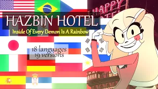 inside of every demon is a rainbow 18 languages hazbin hotel multilanguage 