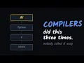 Code Was Never The Hard Part Compilers Said That Too