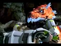 Max steel  T rex  extroyer   vs     Max traje mega robot