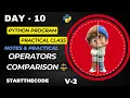 Comparison Operators in Python Python Full Course Series For Beginners Hindi