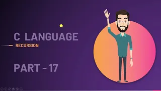 Recursion Function In C C Tutorial In Hindi