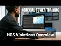 Understanding the HOS Violations Section