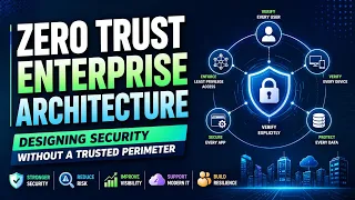 Zero Trust Enterprise Architecture Designing Security Without a Trusted Perimeter Uplatz