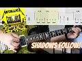 Download Lagu Shadows Follow Metallica - James Hetfield's Parts Guitar Cover (with Tabs)