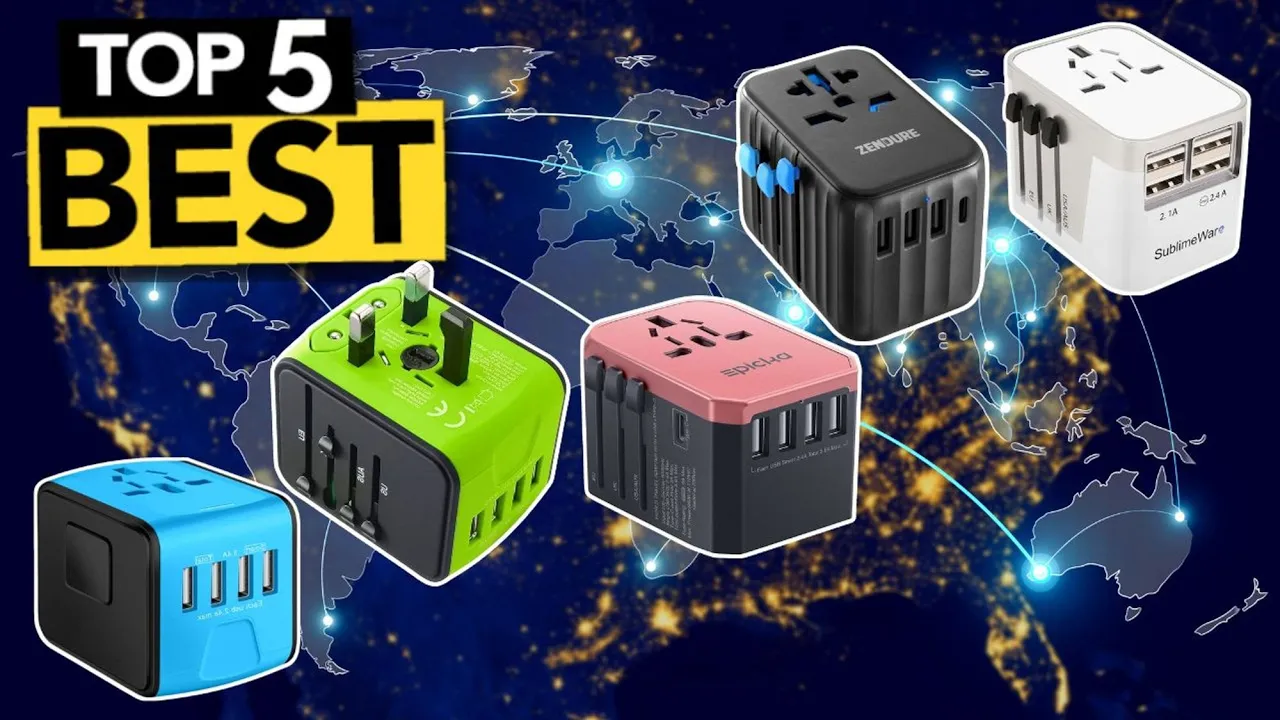 TOP 5 Best Universal Travel Adapter [ 2023 Buyer's Guide ]