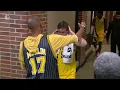 Tyrese Haliburton Reggie Miller meet Pacers players in the tunnel after Game 7 loss NBA Finals