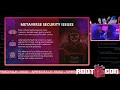 Security and Hacking Issues with The METAVERSE Speedtalk from ISOG
