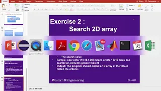 Search in 2D array using Java