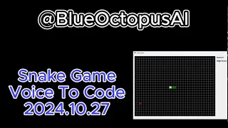 OctoBoard Voice to Code Live Coding Demo -