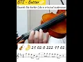 🎻🎵Smooth like butter 🧈 BTS - Butter Violin #shorts