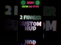 Best Custom Hud Setting🔥2 Finger | Latest Control Setting 2023 | Pro Custom Hud | Garena Free Fire