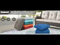 Easy Fix for Flat Cushions 3 Steps to Fluff Up Plush Fiber Back Pillows