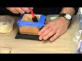 Flocking the One Piece Boxes - A woodworkweb com woodworking