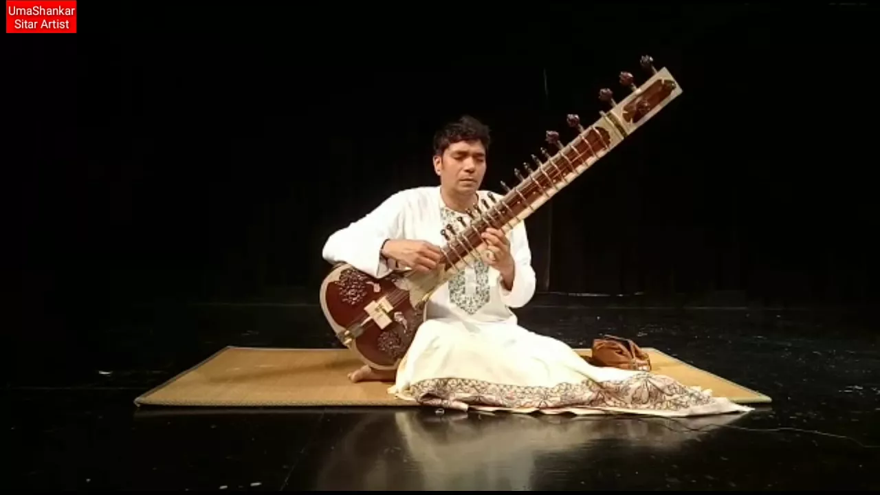 Hothon Se Chulo tum Song Played on Sitar by UmaShankar Sitar Artist