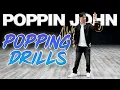 Download Lagu Popping Drills (Dance Moves Tutorials) Poppin John | MihranTV (@MIHRANKSTUDIOS)