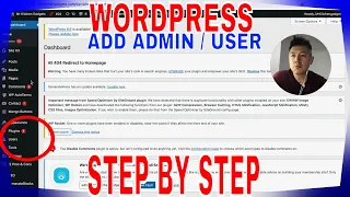 How To Add Admin User To WordPress