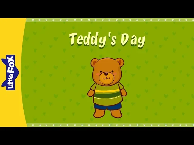 Teddy's Day | Early Learning | Phonics | Little Fox | Bedtime Stories