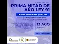 Charla Prima mitad de ano Ley 91