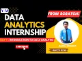 Day 1 Introduction to Data Analytics Learn Python Excel SQL PowerBI Tableau YSM Data Series