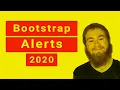 Bootstrap Tutorial 2020 - Alerts