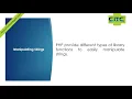 PHP String Manipulating Functions Tutorials