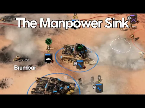 The Manpower Sink - Wehrmacht 4v4 - Company of Heroes 3