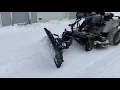 Nordic Plows 64 inch Zero Turn Mower plow 2021