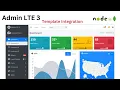 How to Install Admin LTE 3 Dashboard Template in a Node js Project Integrate Admin LTE Template