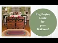 Bedroom Rug Buying Size Guide
