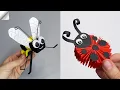 24 moving paper toys - 24 Easy paper craft