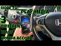 3 different ways to play media in your to play music in car phone to car aux