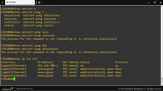 Automation2 Netconf Lab1 CSR1000