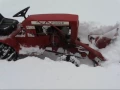 wheelhorse C160 snowblower 2 feet of snow