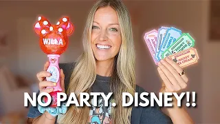 Everything I Made for My Daughter's 2nd Birthday at Disney World (No Party)