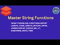 PySpark String Functions Databricks Hands-On Demo
