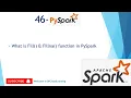 46 - fill fillna functions Replace null values in PySpark in Hindi Azure Databricks