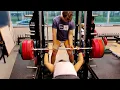 260 lb 118 kg bench for 5 reps 15 yrs old and 245 lbs BW