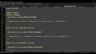 PHP-Inheritance Example
