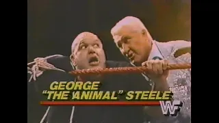 Iron Sheik Nikolai Volkoff George Steele In Action Championship Wrestling April 27th 1985 