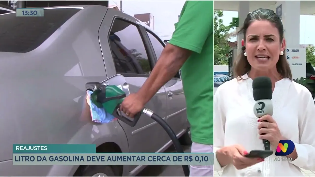 Litro da gasolina deve aumentar cerca de R$ 0,10 em Florianópolis