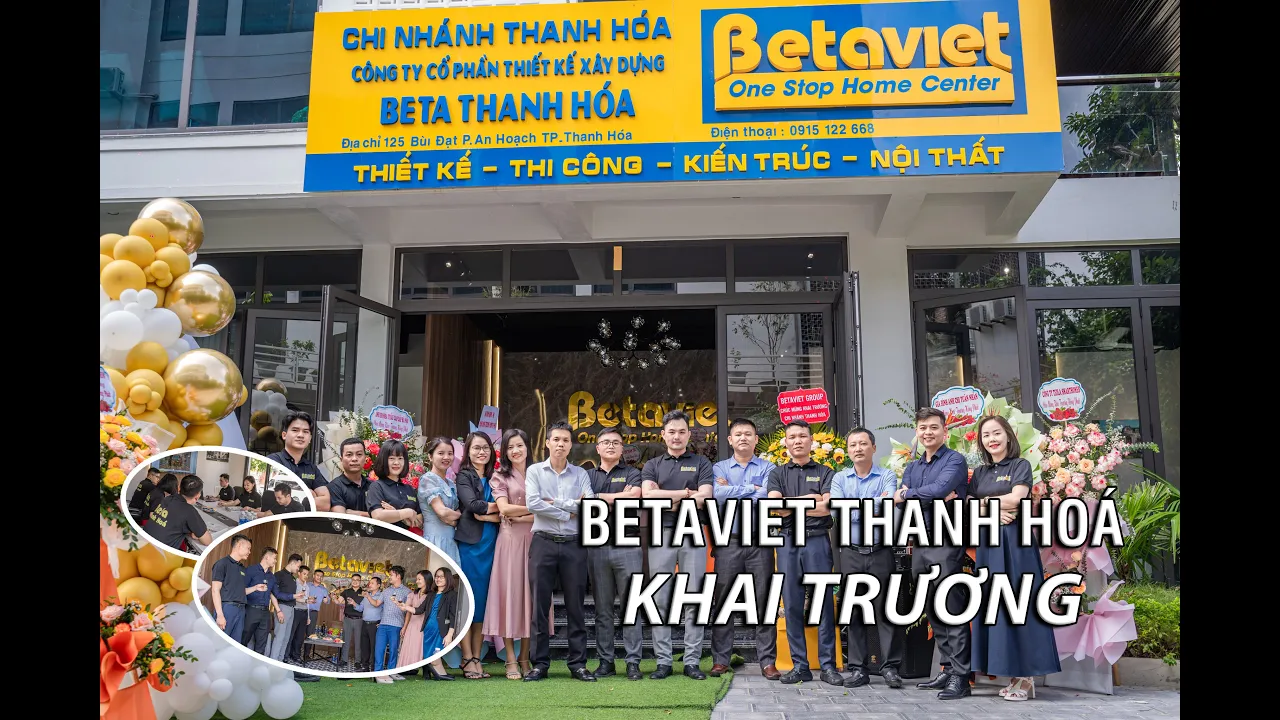 Betaviet chính thức khai trương chi nhánh mới tại Thành phố Thanh Hóa